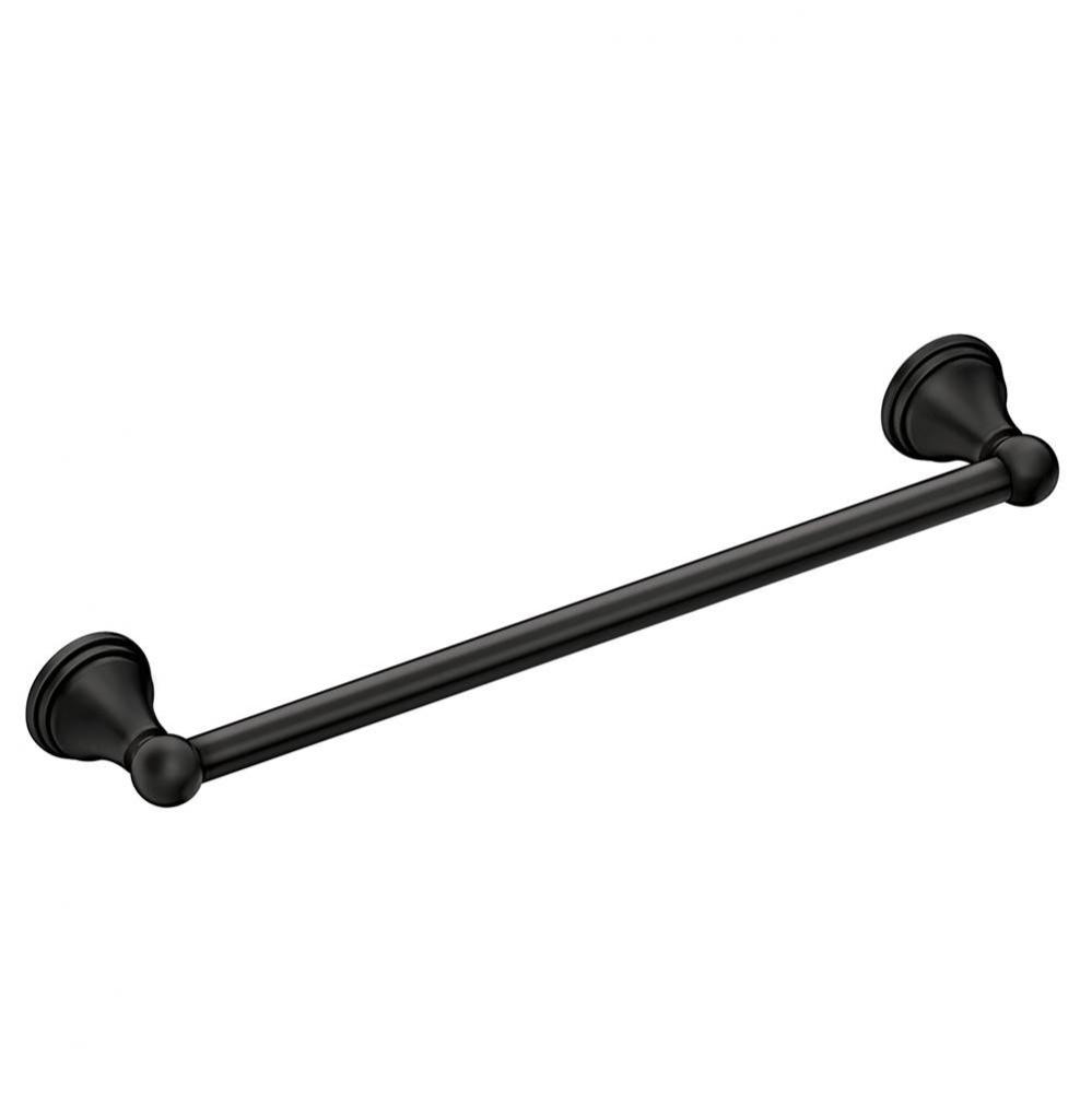 Matte Black 18'' Towel Bar