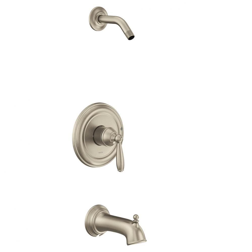 Brantford M-CORE 2-Series 1-Handle Tub and Shower Trim Kit in Brushed Nickel (Valve Sold Separatel