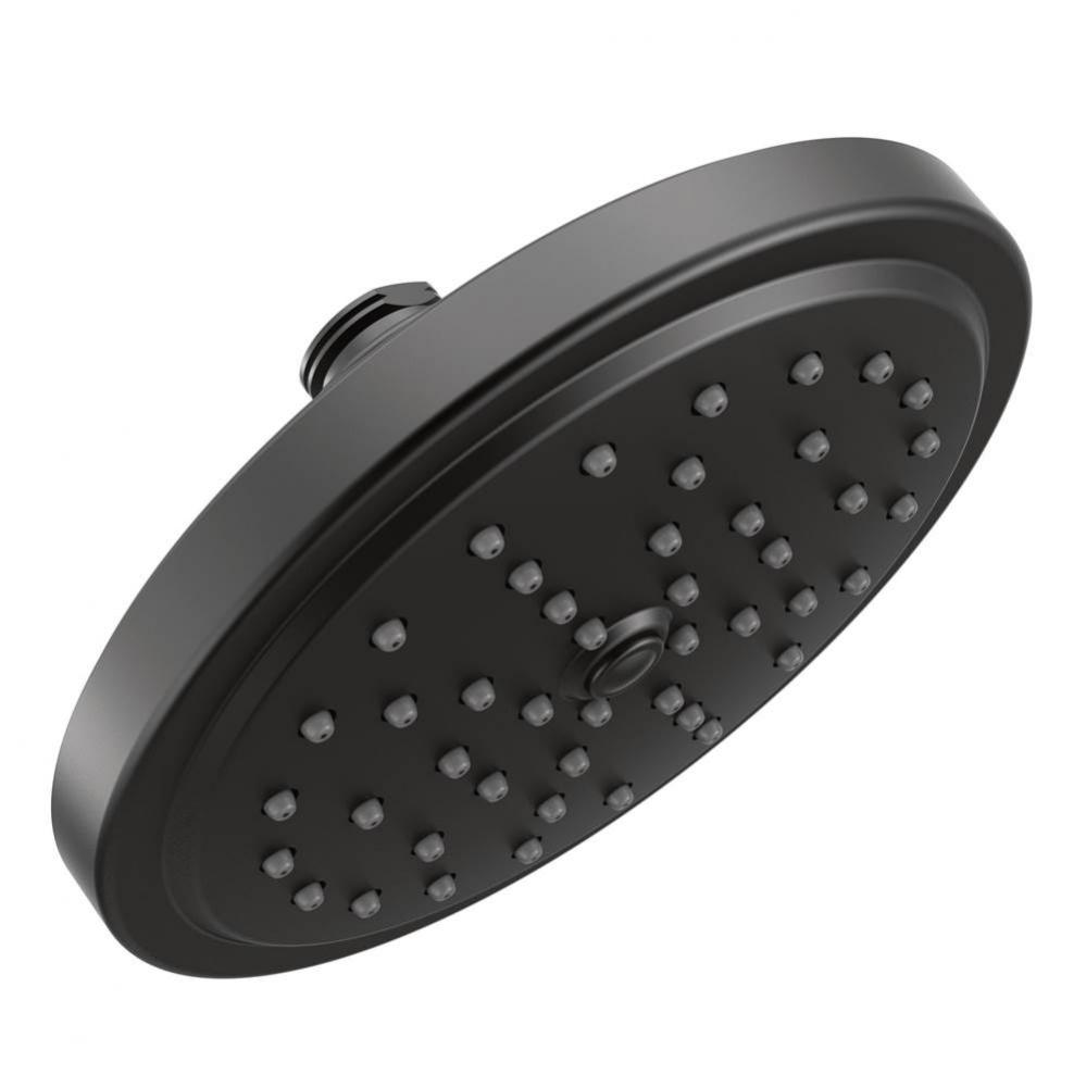 7-Inch Single Function Eco Performance Shower Head with Immersion Rainshower Technology, Matt