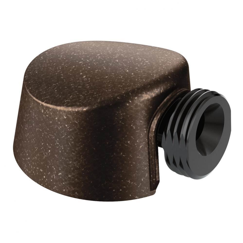 Round Drop Ell Handheld Shower Wall Connector, Oil-Rubbed Bronze