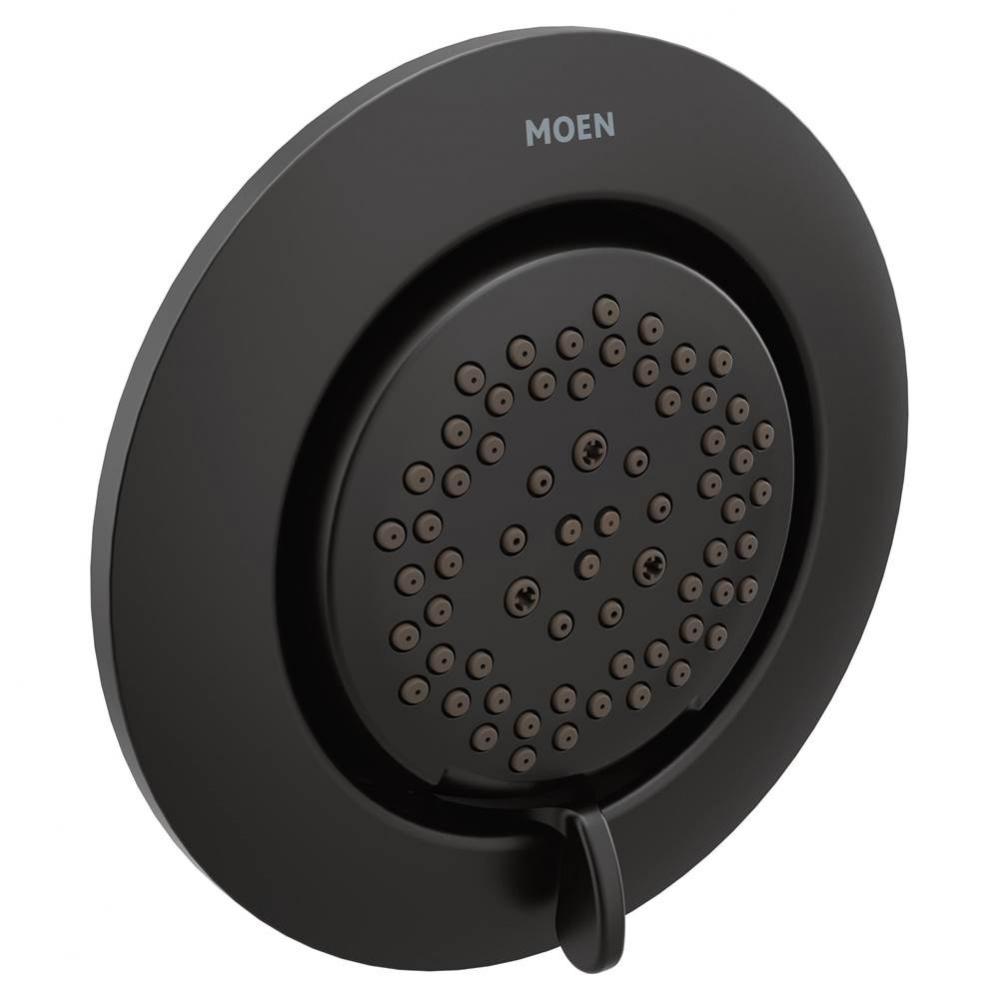 Mosaic 5-3/8 in. 2-Function Body Spray in Matte Black