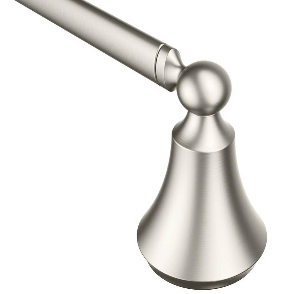 Brushed Nickel 24'' Towel Bar
