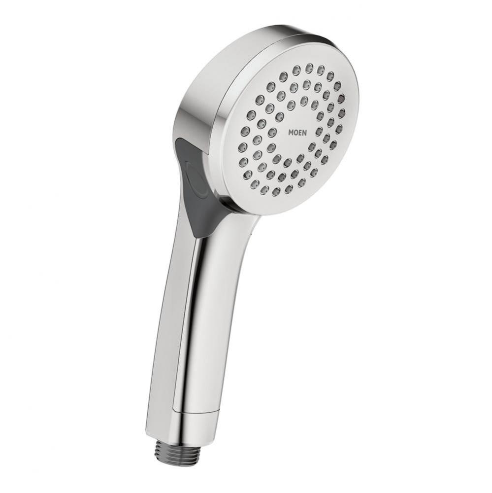 Chrome handheld shower