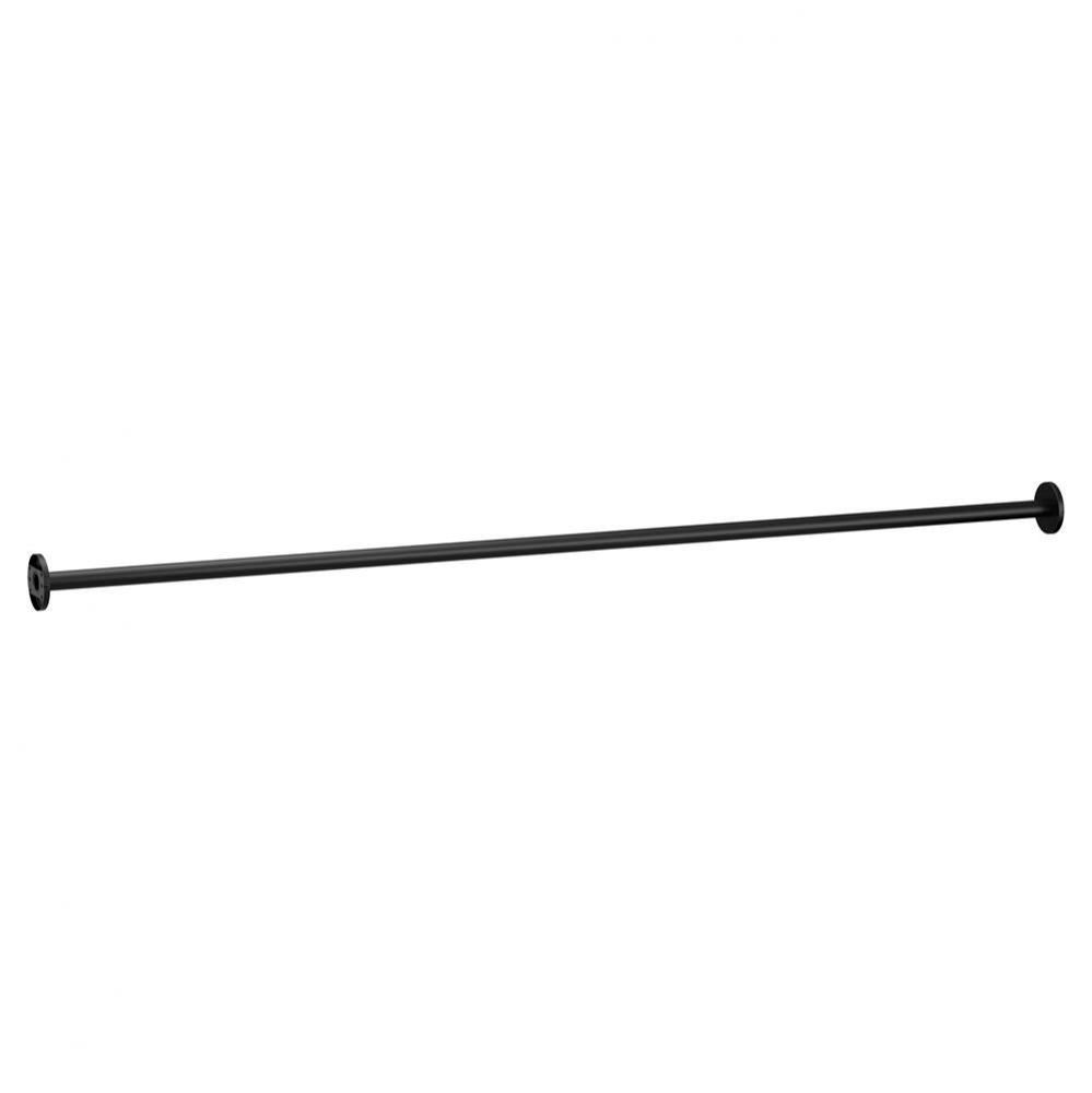 Matte Black Shower Rod