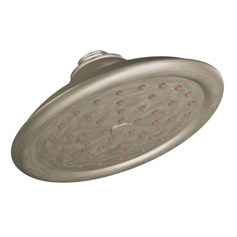 ExactTemp 7'' One-Function Rainshower Showerhead with Immersion Technology at 2.5 GPM Fl