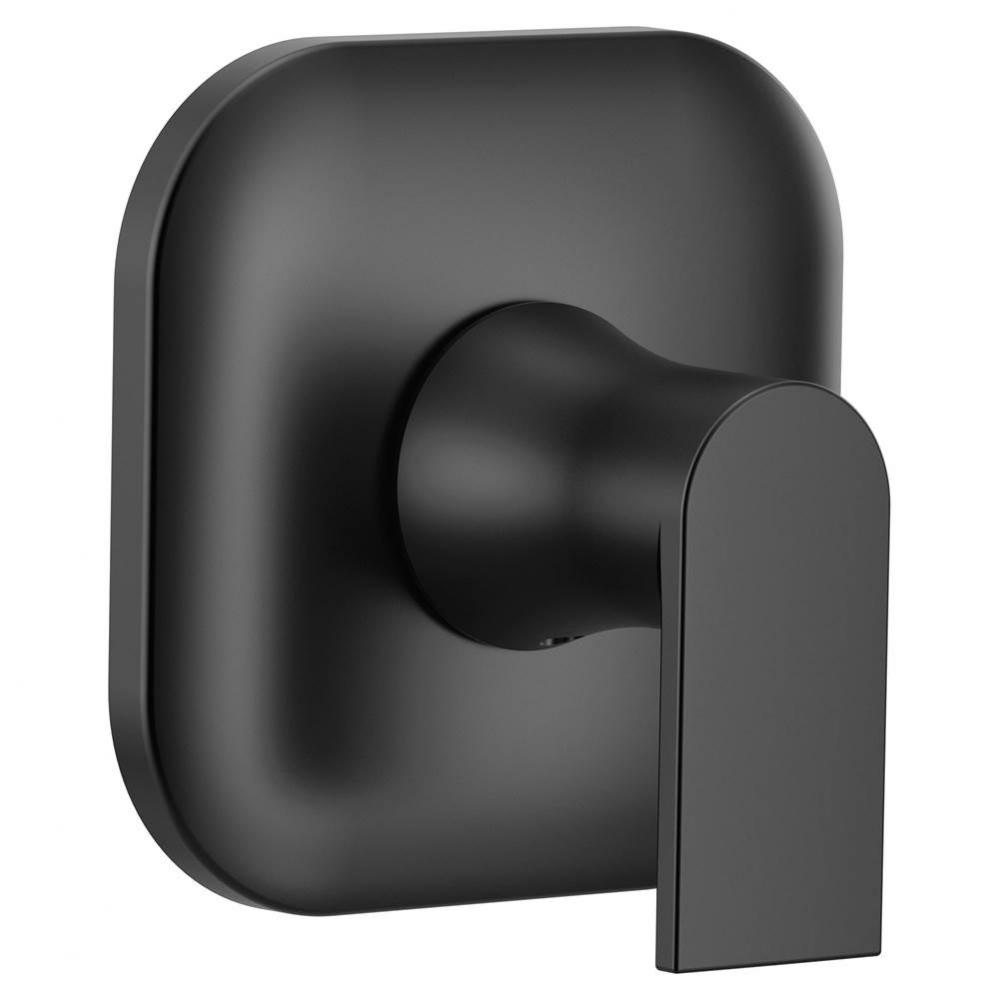 Genta 1-Handle M-CORE Transfer Valve Trim Kit in Matte Black (Valve Not Included)
