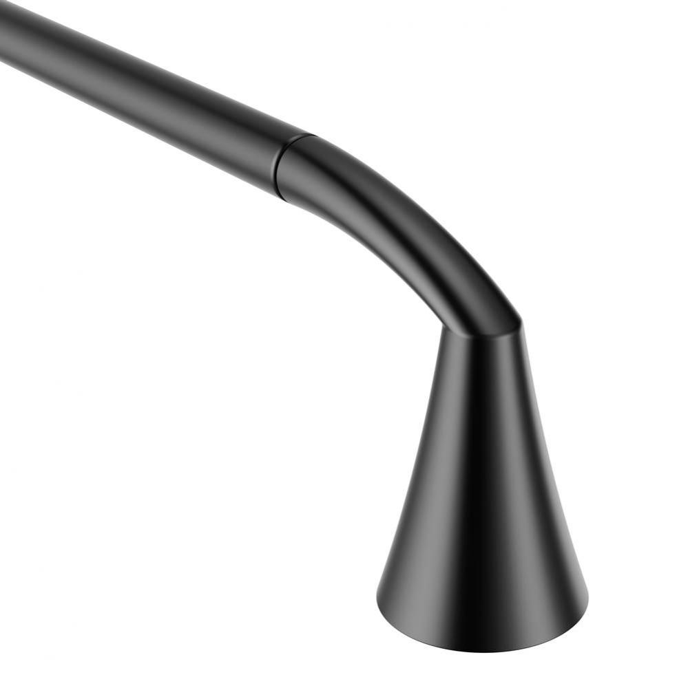 Matte Black 18'' Towel Bar