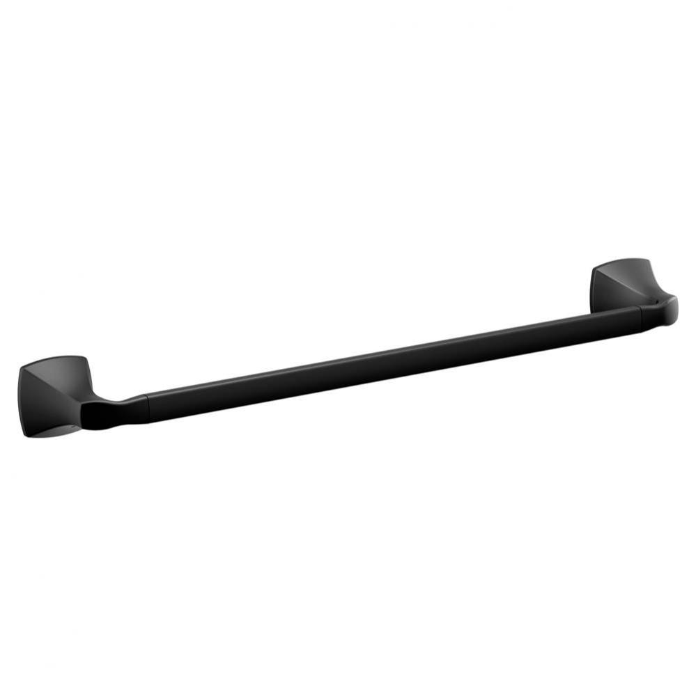 Matte Black 18'' Towel Bar