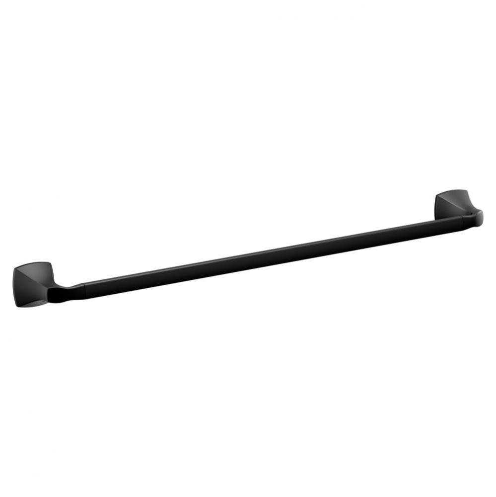 Matte Black 24'' Towel Bar