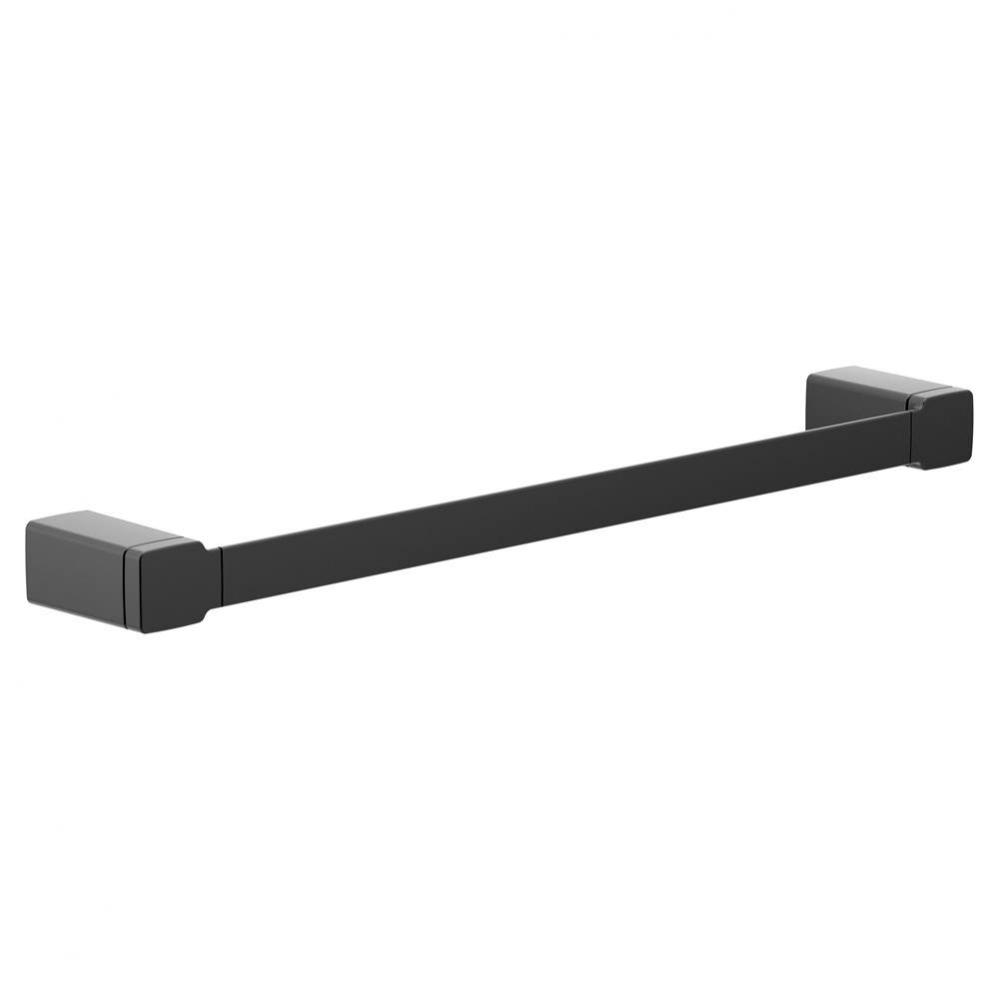 Matte Black 18'' Towel Bar