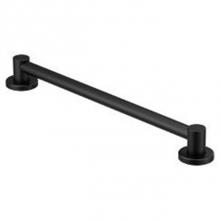 Moen YG0424BL - Matte Black 24'' Designer Grab Bar