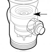 Moen 104437 - Flush valve piston control disc