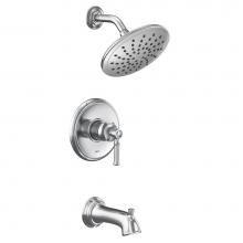 Moen UT2283EP - Dartmoor M-CORE 2-Series Eco Performance 1-Handle Tub and Shower Trim Kit in Chrome (Valve Sold Se