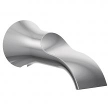 Moen S3836 - Doux 1/2-Inch Slip Fit Connection Non-Diverting Tub Spout, Chrome