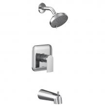 Moen UT2473EP - Genta M-CORE 2-Series Eco Performance 1-Handle Tub and Shower Trim Kit in Chrome (Valve Sold Separ