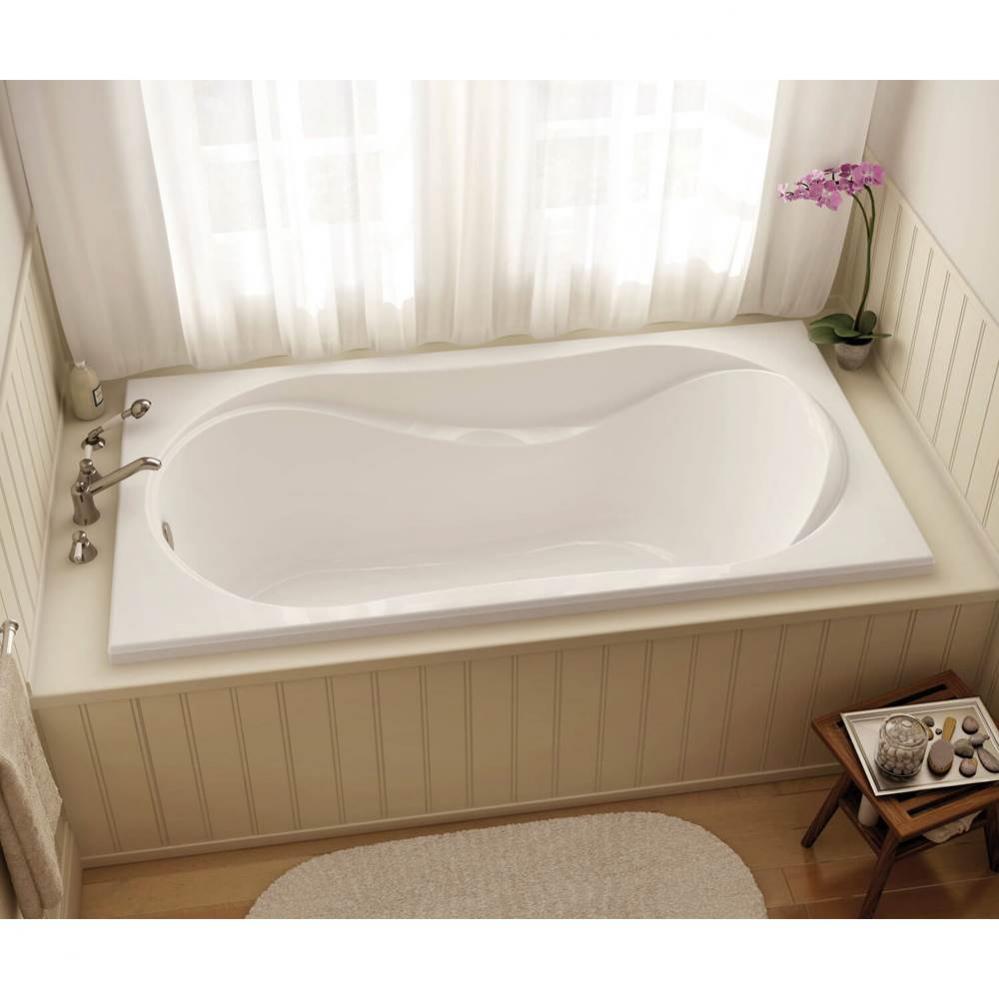 Cocoon 59.875 in. x 31.875 in. Drop-in Bathtub with Combined Hydrosens/Aerosens System End Drain i