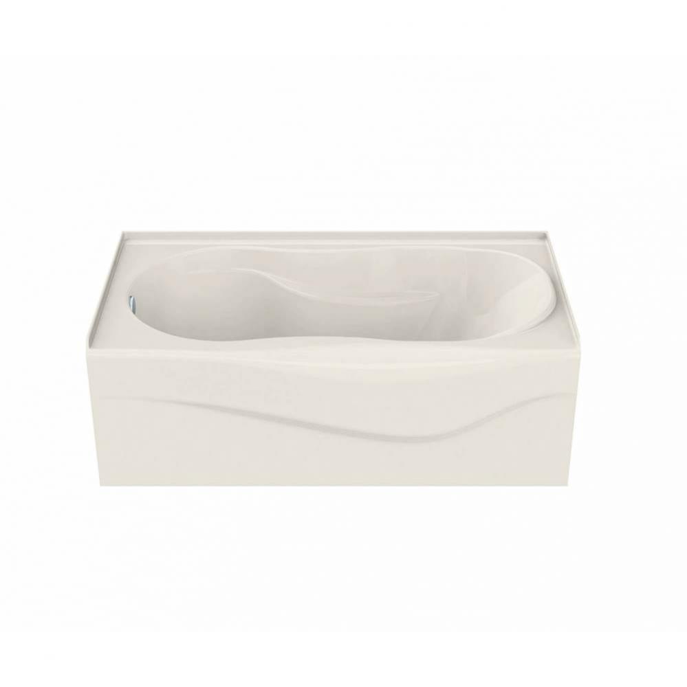 Murmur A 59.875 in. x 33.375 in. Alcove Bathtub with Left Drain in Biscuit