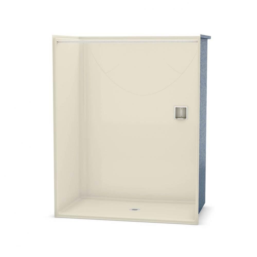 OPS-6036-RS - Base Model 60 in. x 36 in. x 76.625 in. 1-piece Shower with No Seat, Center Drain in