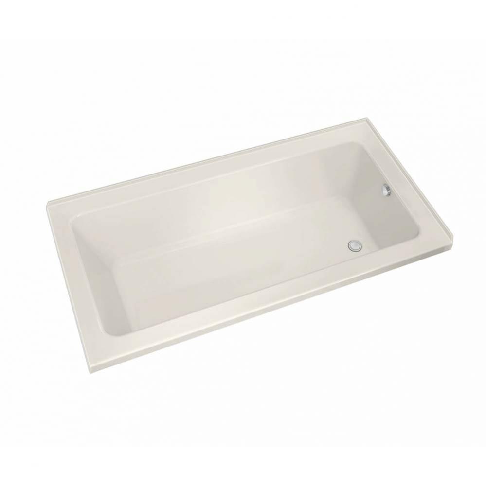 Pose 6032 IF Acrylic Corner Right Left-Hand Drain Aeroeffect Bathtub in Biscuit