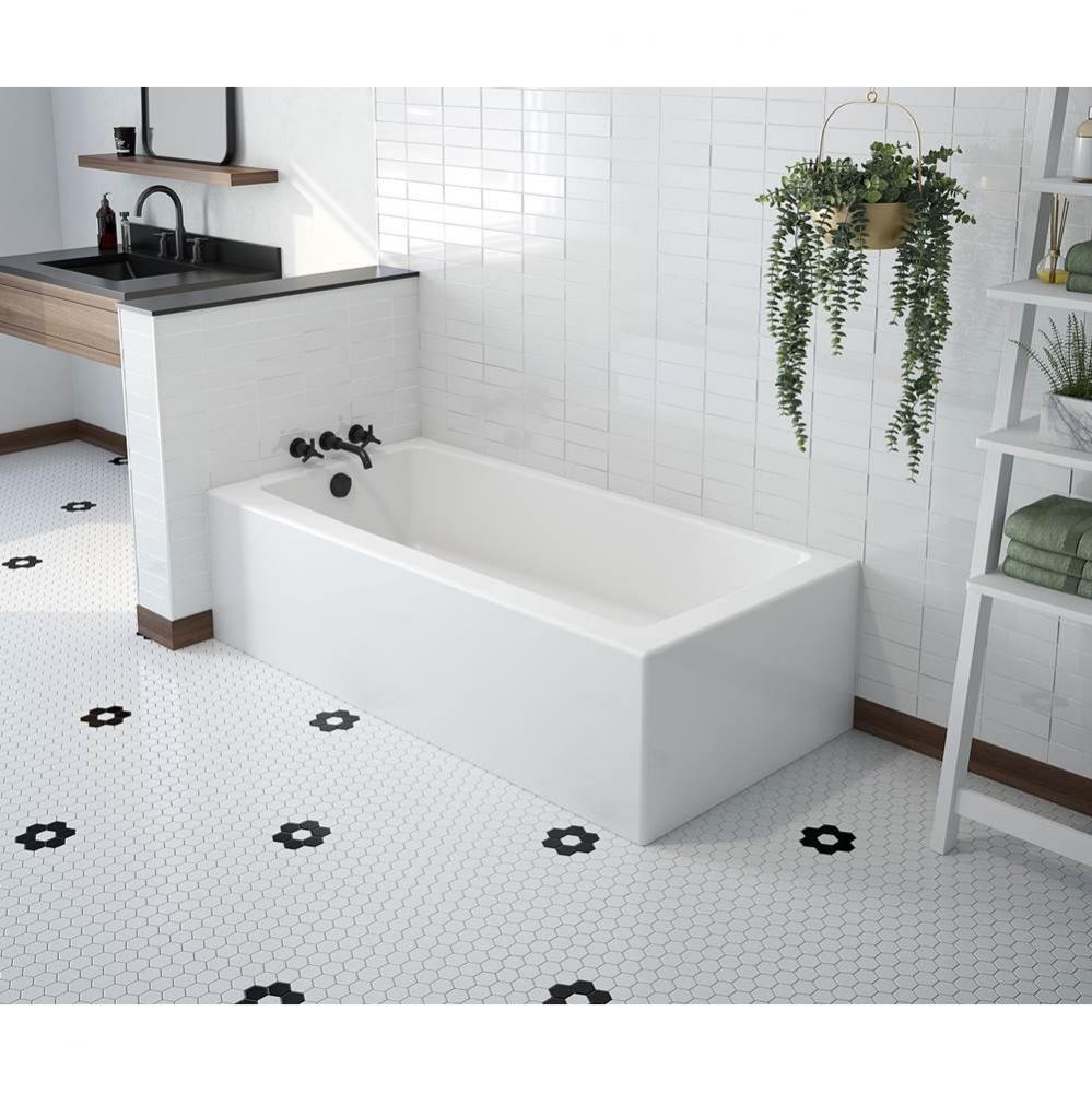 Mackenzie Corner Access 6030 AcrylX Corner Right-Hand Drain Bathtub in White