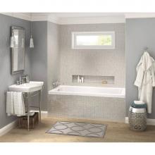 Maax 106204-000-001-103 - Pose 6632 IF Acrylic Alcove Left-Hand Drain Bathtub in White