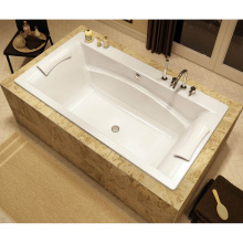 Maax 105743-054-001-000 - Optik C 66 x 36 Acrylic Drop-in Center Drain Hydrofeel Bathtub in White