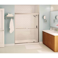 Maax 134675-900-305-000 - Kameleon SC 55-59 x 71 in. 8 mm Bypass Shower Door for Alcove Installation with Clear glass in Bru