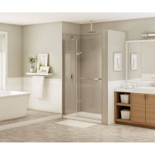Maax 136883-900-084-000 - Reveal 71 51.5-54.5 x 71.5 in. 8mm Pivot Shower Door for Alcove Installation with Clear glass in C