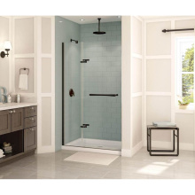 Maax 136883-900-173-000 - Reveal 71 51.5-54.5 x 71.5 in. 8mm Pivot Shower Door for Alcove Installation with Clear glass in D