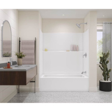 Maax 107164-000-002-502 - Icon TS6032X AFR AcrylX™ Alcove Right Hand Drain One-Piece Tub Shower in White