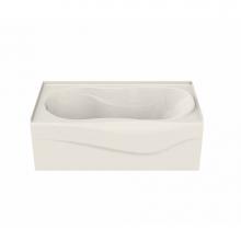 Maax 105726-L-000-007 - Murmur A 59.875 in. x 33.375 in. Alcove Bathtub with Left Drain in Biscuit