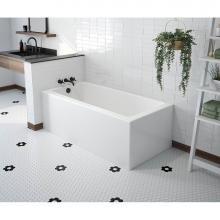 Maax 106811-000-002-001 - Mackenzie Corner 6030 AcrylX Corner Left-Hand Drain Bathtub in White