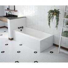 Maax 106815-000-002-001 - Mackenzie Corner Access 6030 AcrylX Corner Left-Hand Drain Bathtub in White