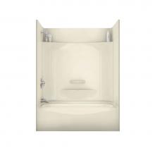 Maax 145007-R-003-004 - KDTS AFR 59.875 in. x 30.125 in. x 79.625 in. 4-piece Tub Shower with Whirlpool Right Drain in Bon