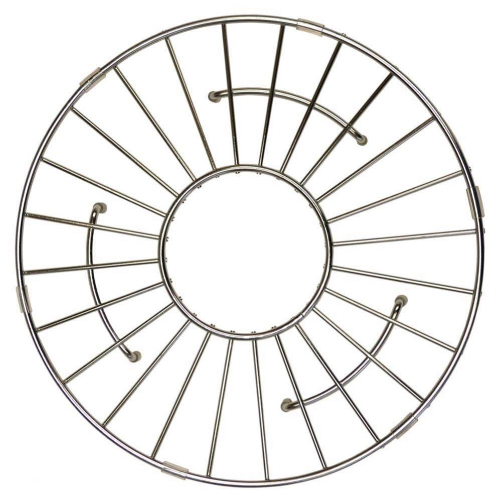 11'' Round Bottom Grid in Stainless Steel