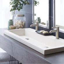 Native Trails NSL4819-P - Trough 4819 Bathroom Sink in Pearl