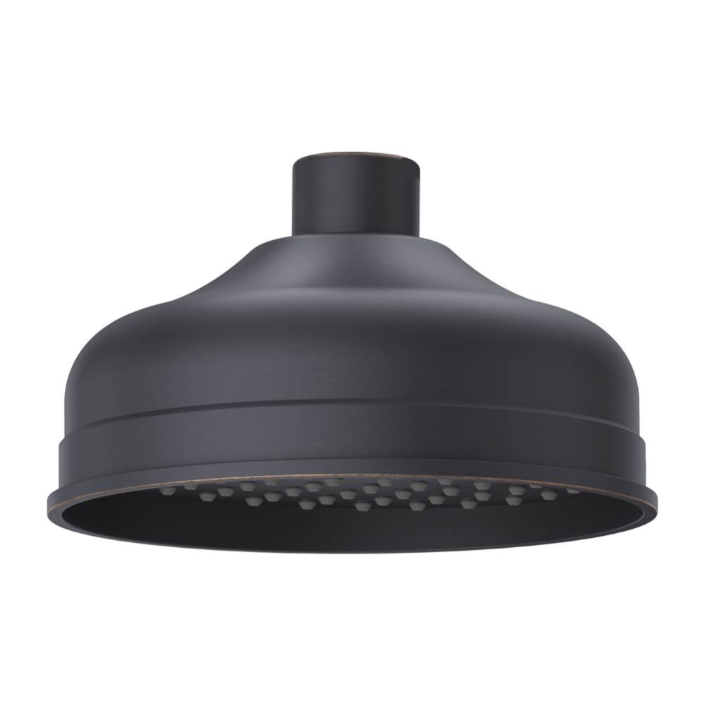 Tisbury Single Function Raincan Showerhead in Tuscan Bronze