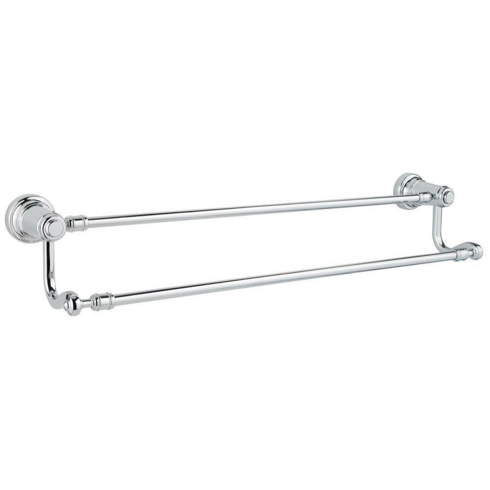 BTB-YP5C -  Chrome - 24'' Double Towel Bar