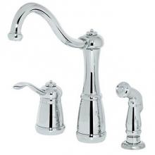 Pfister LG26-3NCC - LG26-3NCC - Chrome - Single Handle Kitchen Faucet