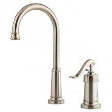 Pfister LG72-YP2K - LG72-YP2K - Brushed Nickel - Single Handle Bar and Prep Faucet