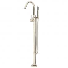 Pfister LG61MFD - R/T Mdrn Fs Tub Fllr 1Hdl W/Hndshw Pn