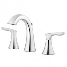 Pfister LG49WR0C - Weller 2-Handle 8 in. Widespread Bathroom Faucet in Polished Chrome