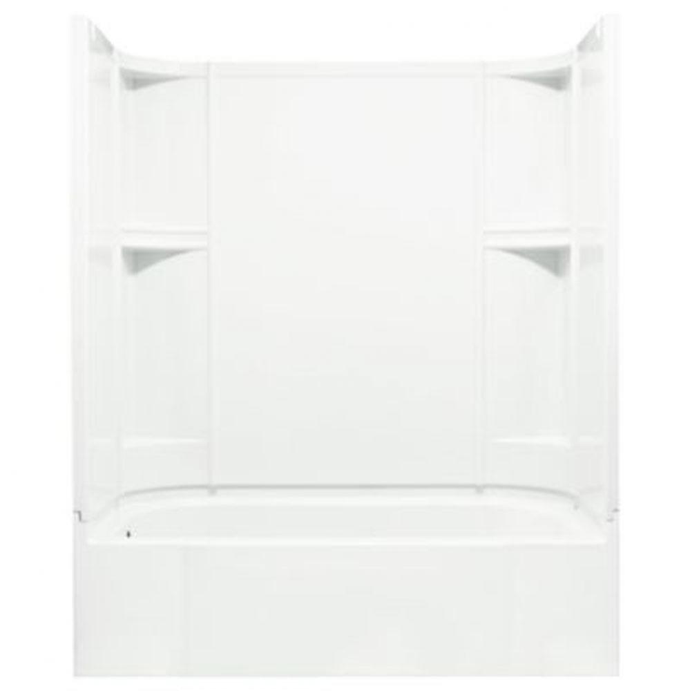 Accord® 60-1/4'' x 30'' smooth bath/shower with Aging in Place backerboar