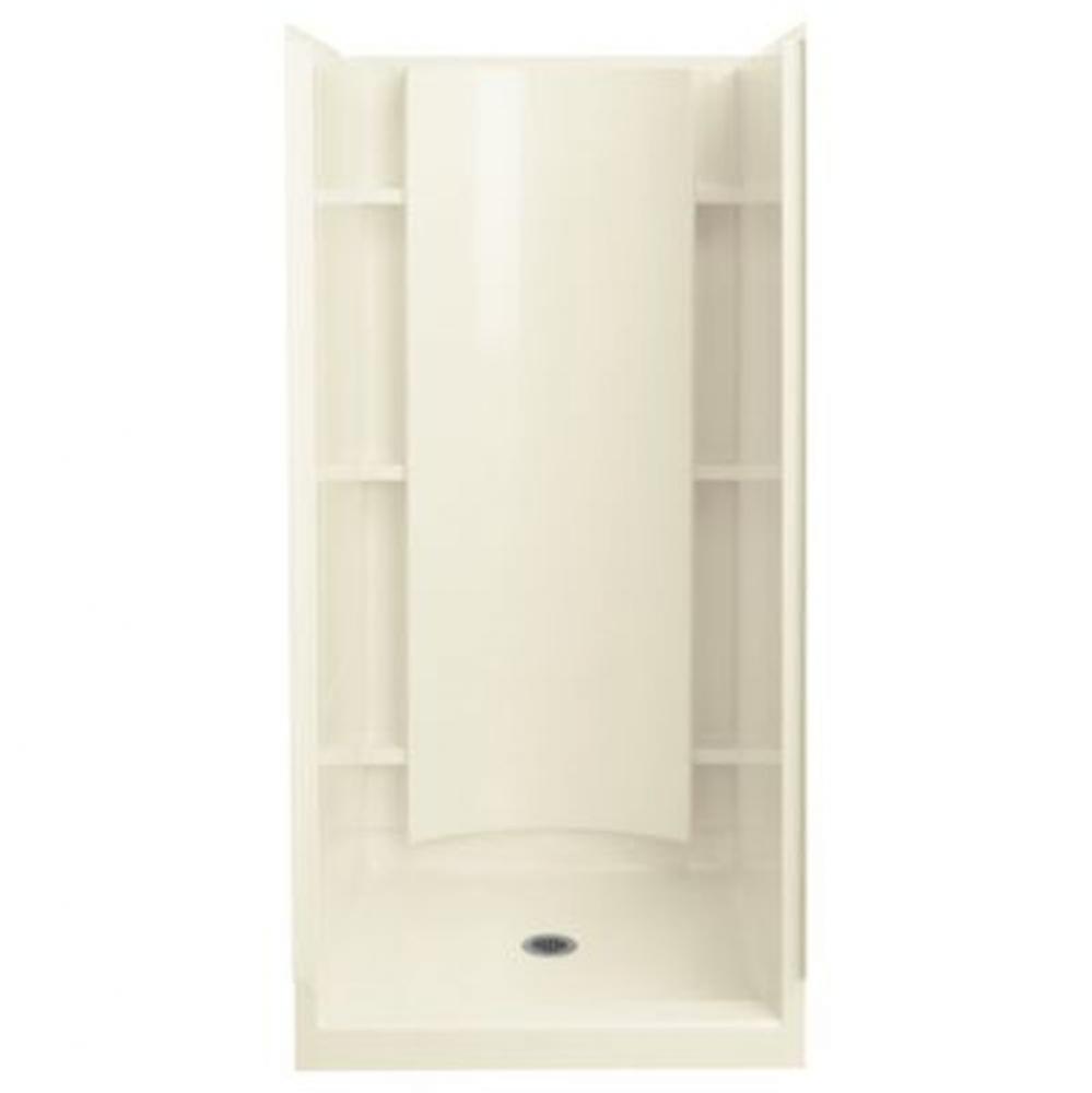 Accord® 36-1/4'' x 36'' x 75-3/4'' shower stall with center dra