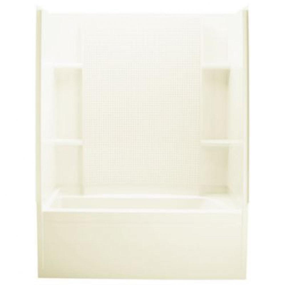 Accord® 60-1/4'' x 32'' bath/shower with left-hand drain