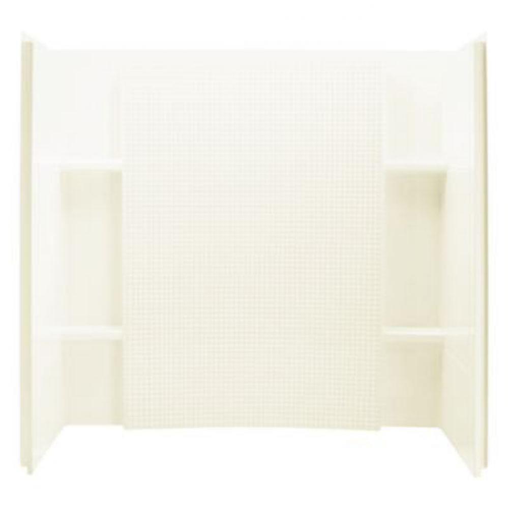 Accord® 60'' x 32'' bath/shower wall set with Aging in Place backerboards