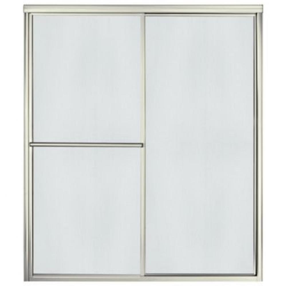 Deluxe Framed sliding shower door 54-3/8''-59-3/8'' W x 69-7/8'' H