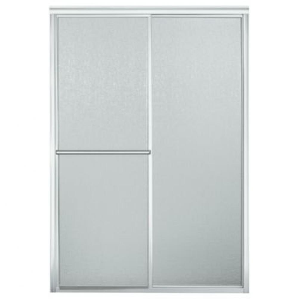 Deluxe Framed sliding shower door, 70'' H x 43-7/8 - 48-7/8'' W, with 1/8&apos