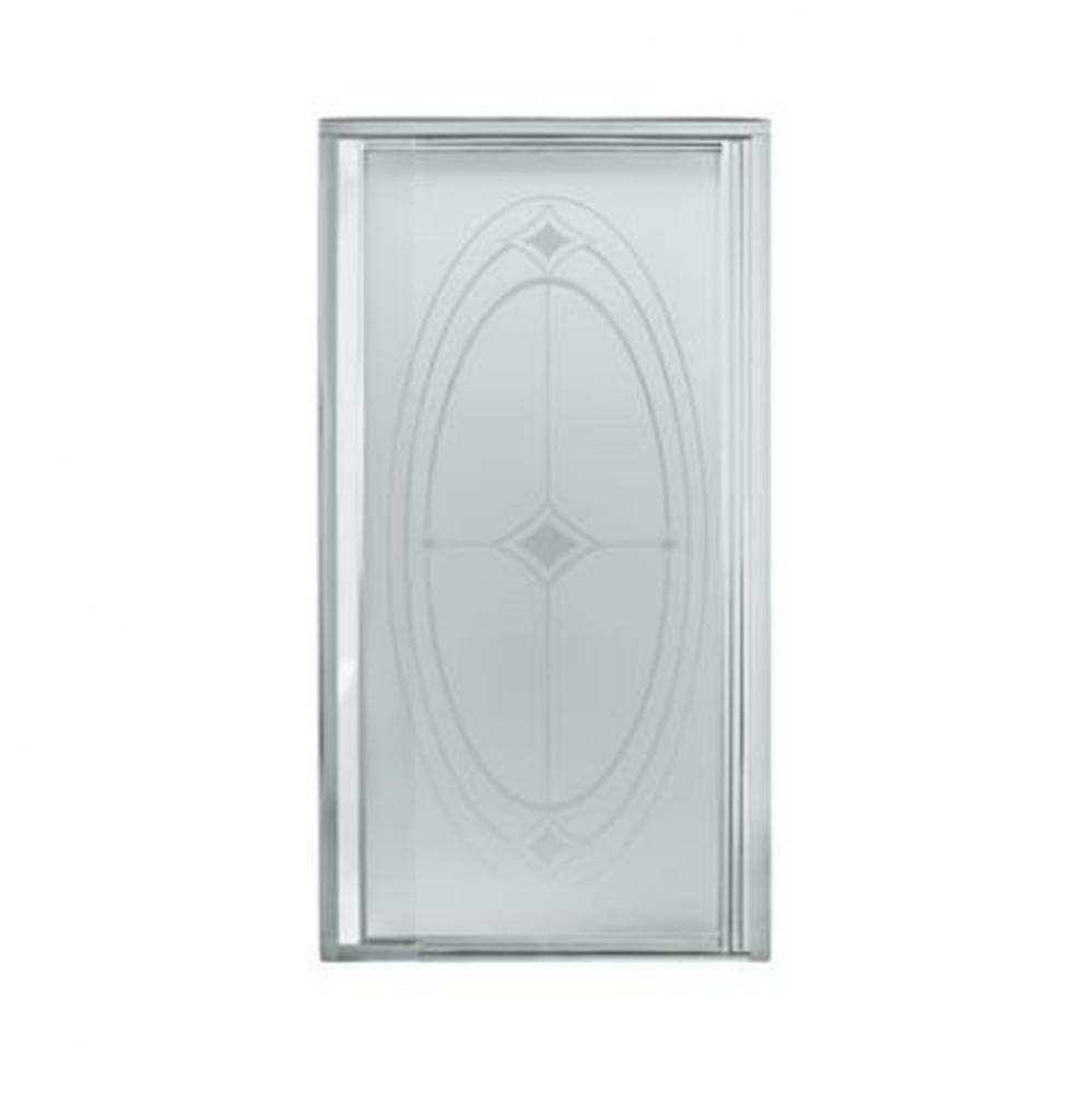 Vista Pivot™ II Framed pivot shower door, 65-1/2'' H x 31-1/4 - 36'' W, with