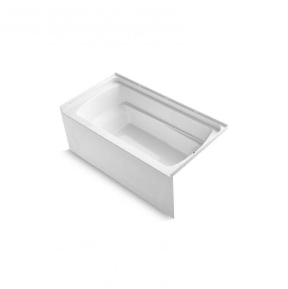 Ensemble™ 60-1/4'' x 32'' bath with right-hand above-floor drain